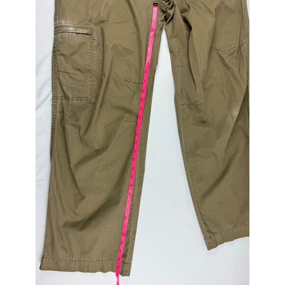 Vintage AX Armani Exchange Wide Leg Pants Men 33 Utility Cargo Y2K - Picture 6 of 8